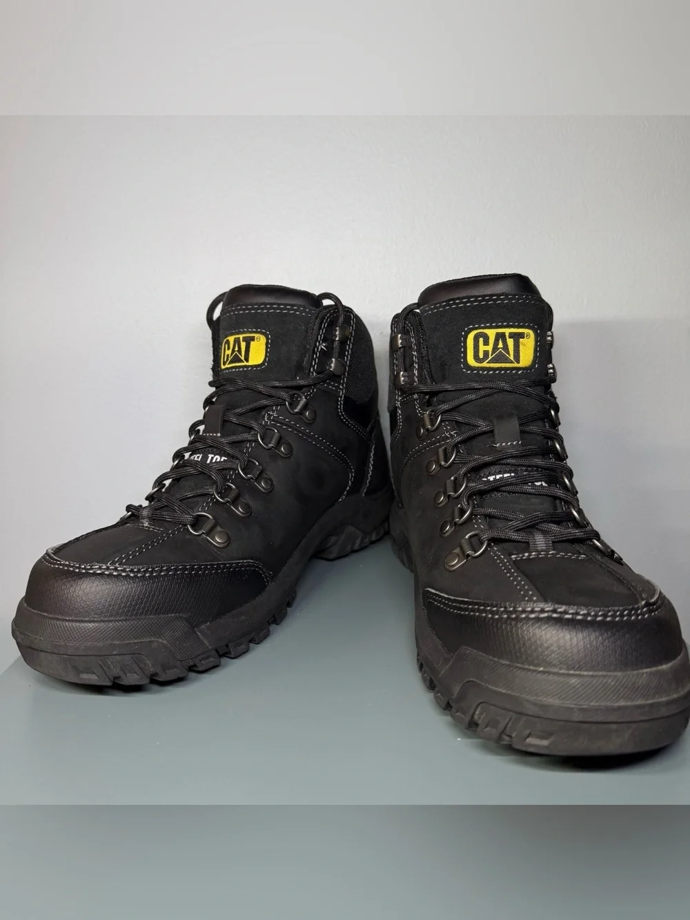 CAT Caterpillar Waterproof Steel Toe Work Boots